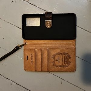 New genuine Louis Vuitton phone case with card holder